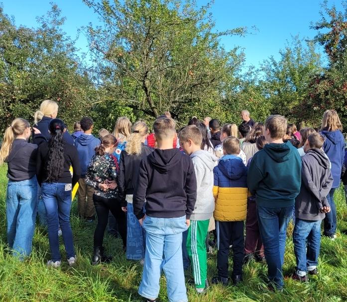 Von Apfelbäumen und strahlenden Gesichtern: Ein Erntetag auf der Streuobstwiese